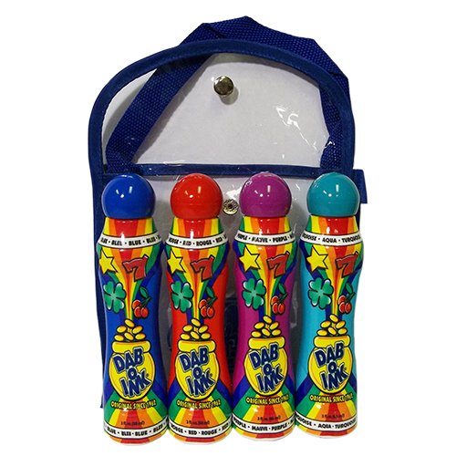 Dab-O-Ink blue bingo dauber for bold, even coverage on cards