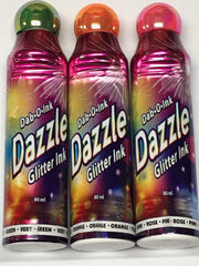 Dab-O-Ink Dazzle pink 3oz dauber brightens crafts and classroom activities.