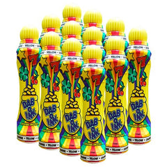 Dab-O-Ink yellow bingo dauber front view for quick, visible game markings