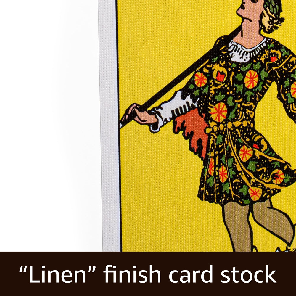 Da Brigh The Original Tarot deck fanned out reveals all 78 cards in crisp color