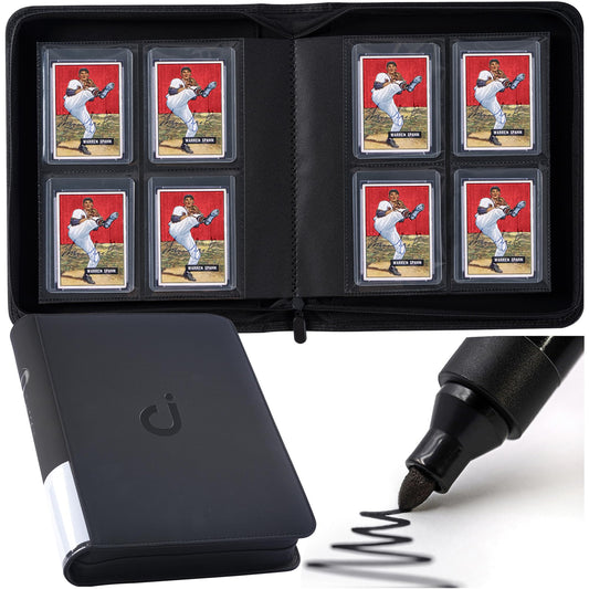 D DACCKIT front cover shows clear display and protection for cards