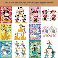 DaeSichi sticker sheets offer mix-and-match designs for creative crafts.