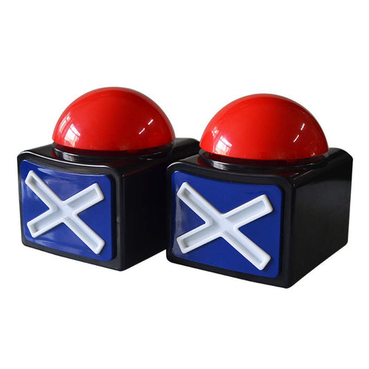 DAFEN Game Answer Buzzer 2pcs front view for quick buzz-ins