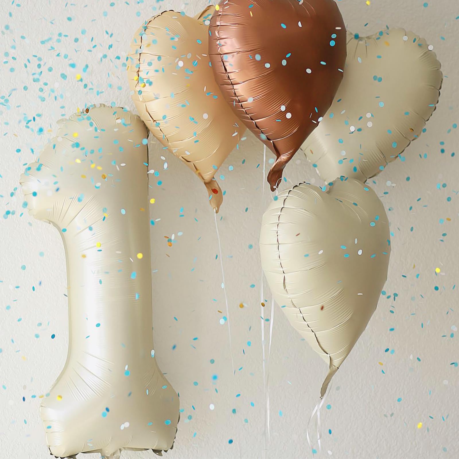 Dagelar 1st birthday balloon set is easy to display