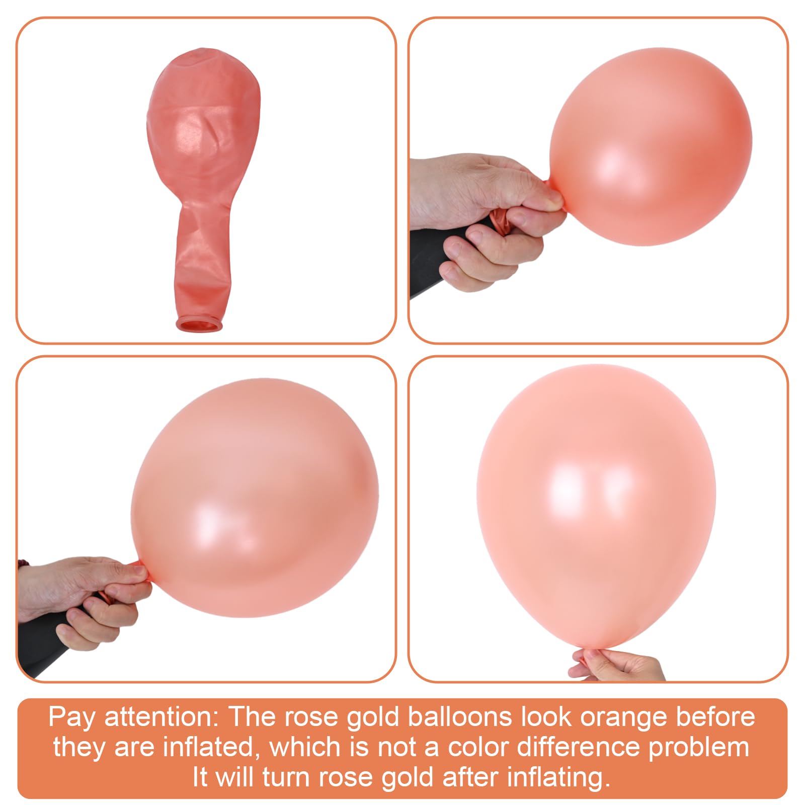 Dagelar ivory white balloons for elegant wedding decor.