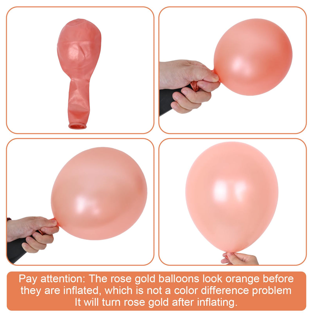 Dagelar ivory white balloons for elegant wedding decor.