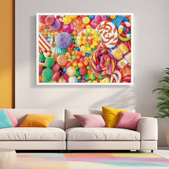 DAGIRT Candy Puzzle on a cozy family game night with friends