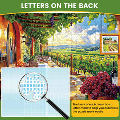 DAGIRT puzzle uses extra-thick eco-friendly cardboard for durability.