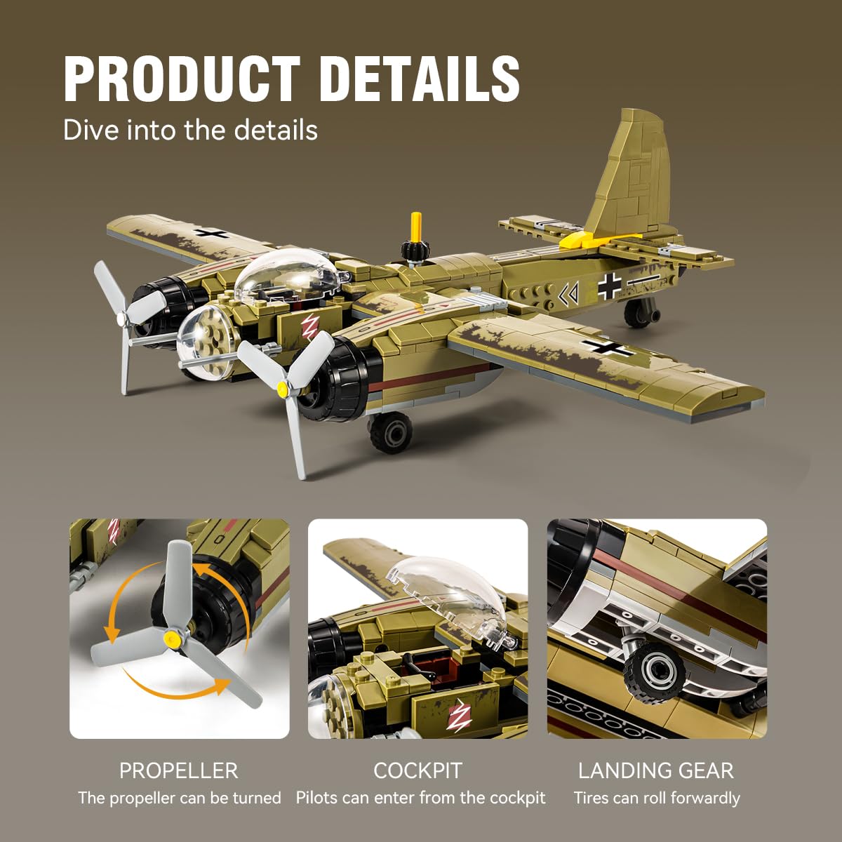 DAHONPA JU88 finished display model ready for shelf