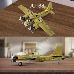 DAHONPA JU88 model assembly with family during a hands-on session