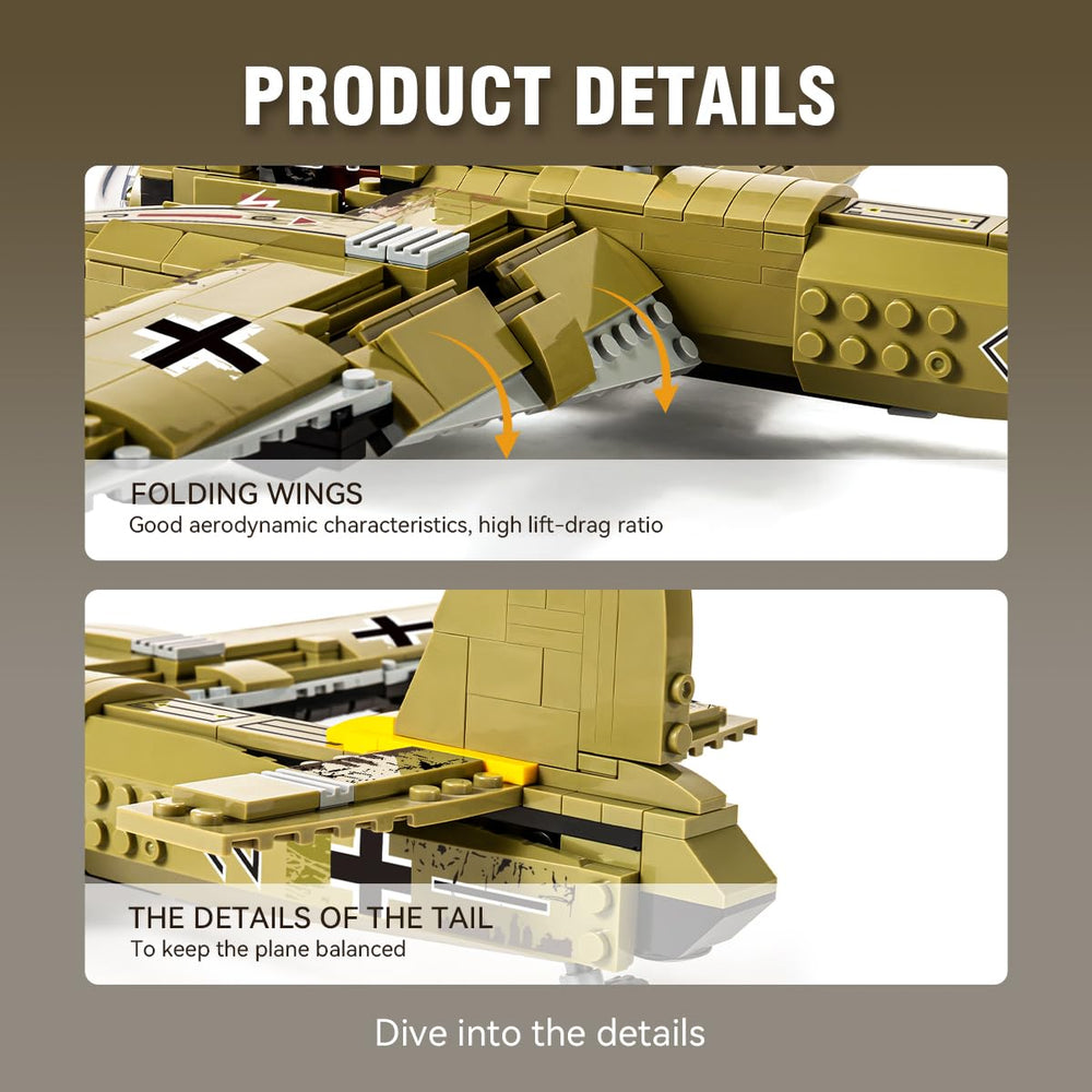 DAHONPA JU88 packaging and instruction guide for building