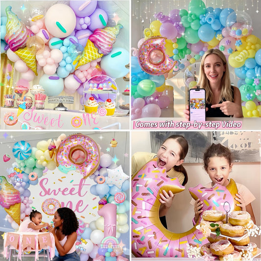 Daidle Highchair Banner creates a cute focal point for the birthday cake moment