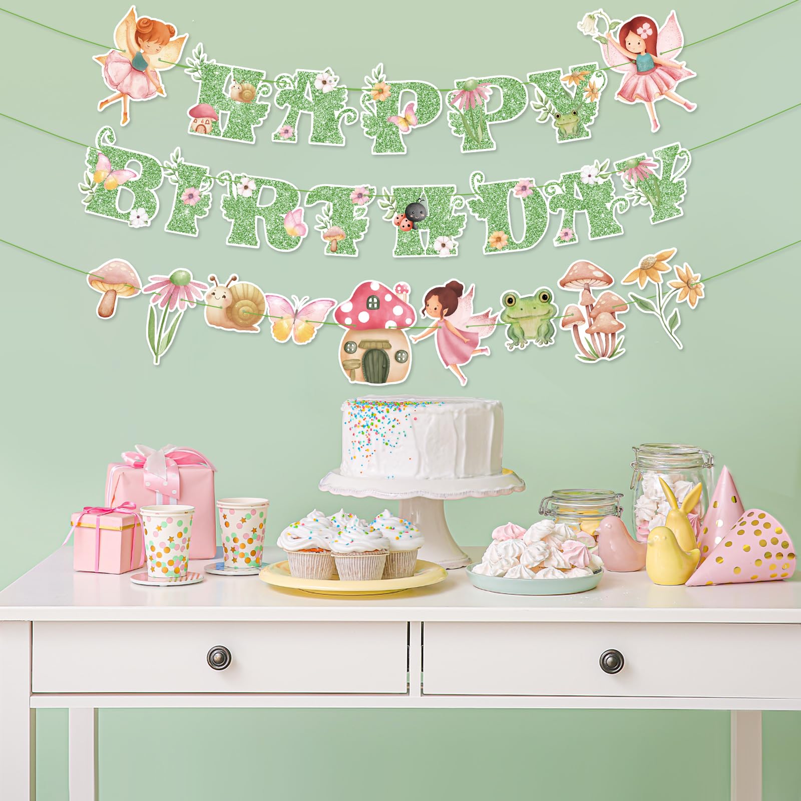 Daifunli colorful fairy party decor enhances themed events
