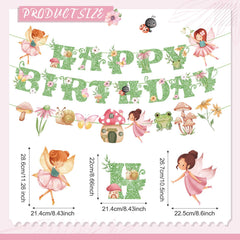Daifunli green butterfly fairy cutouts add whimsy to parties