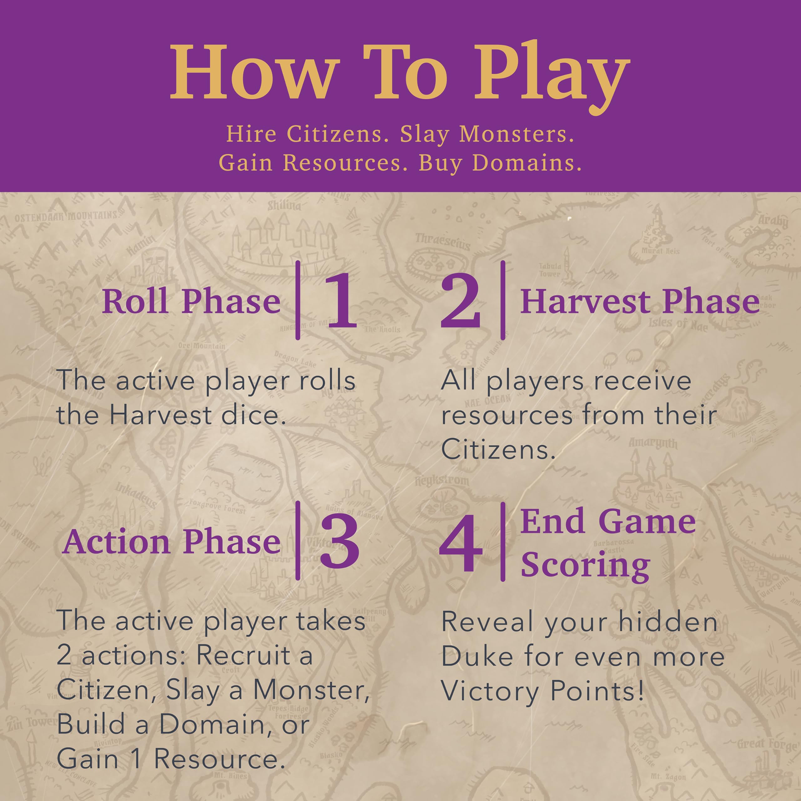 Valeria Card Kingdoms resource tokens illustrate strategic choices