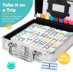 DAILYLIFE Visually vivid dominoes create an inviting game atmosphere
