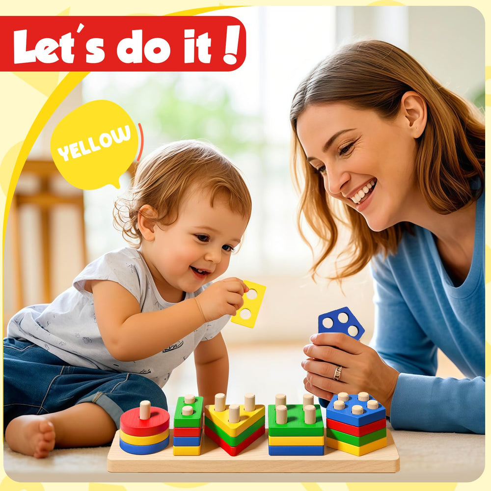 Daisiki educational toddler toy for ages 1–3 offers versatile learning fun.