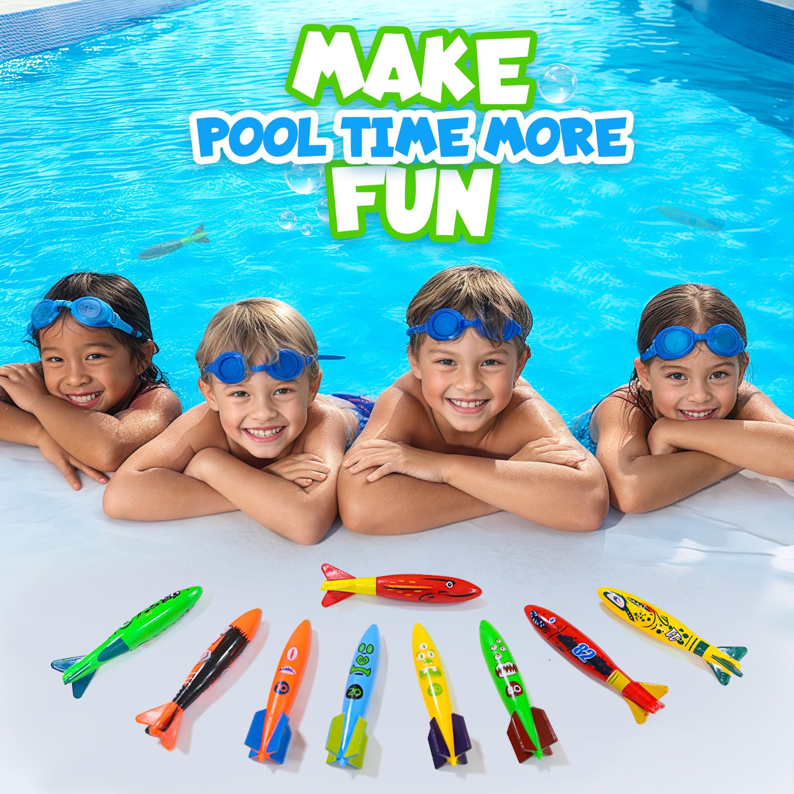 Daisiki family-friendly pool time toys invite shared play and healthy activity.
