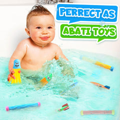 Daisiki toddler water toys pack encourages safe, active splash time.