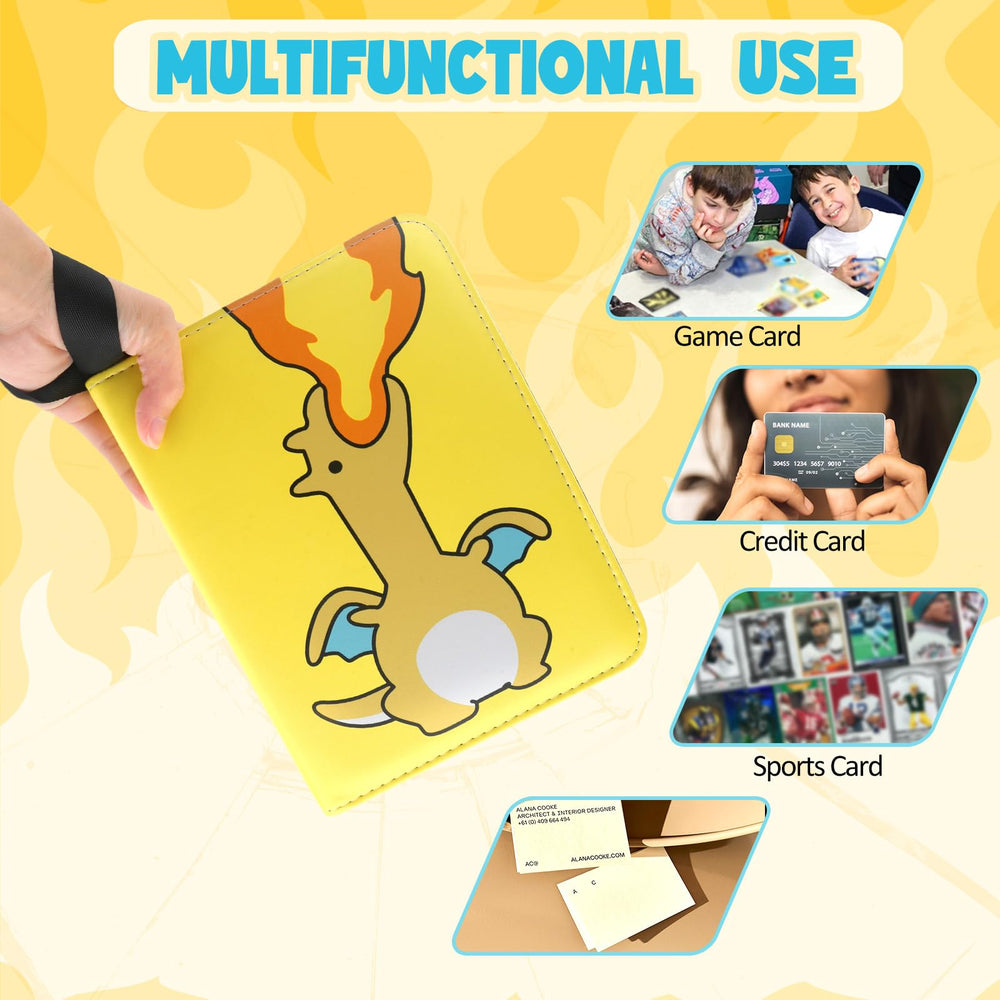 Daisiki binder compatible with universal standard size trading cards