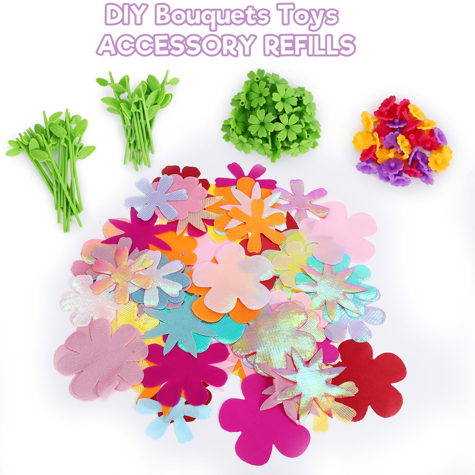 DAISRED flower centers—focused focal points to complete each bouquet.