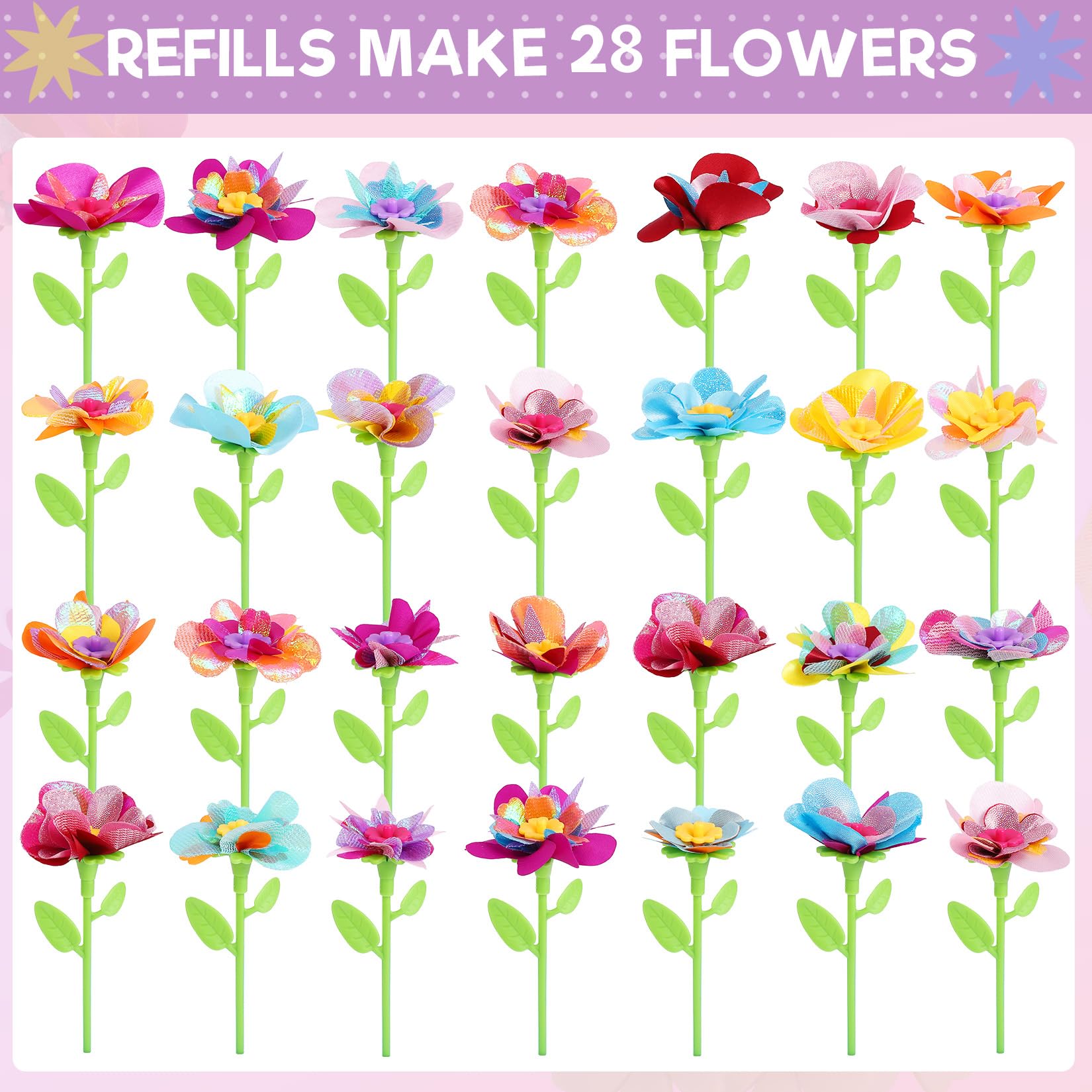 DAISRED stems in two sizes—versatile support for varied bouquet designs.