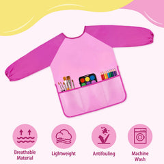 DaiUni waterproof polyester keeps outfits protected during crafts.