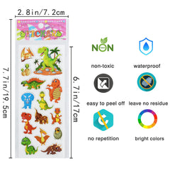 Waterproof foam stickers that peel off cleanly and re stick