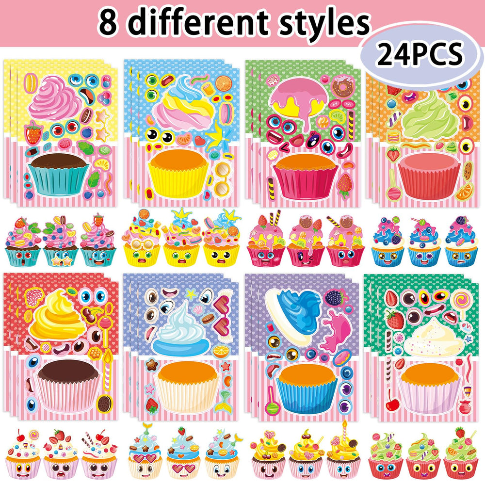 DaiUni face sticker with interchangeable body parts for creative expressions