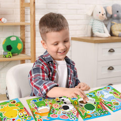 DaiUni face stickers collection 2 mix-and-match expressions for personalization