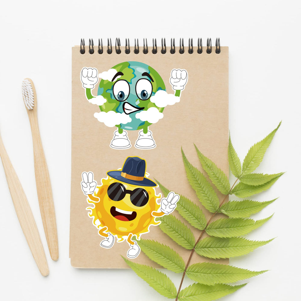 DaiUni large kid-friendly sticker sheets ideal for crafts and notebooks
