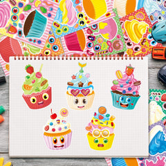 DaiUni notebook decor stickers, easy decorating options for school projects