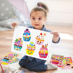 DaiUni peel-and-stick reuse, surface-friendly film for mess-free play