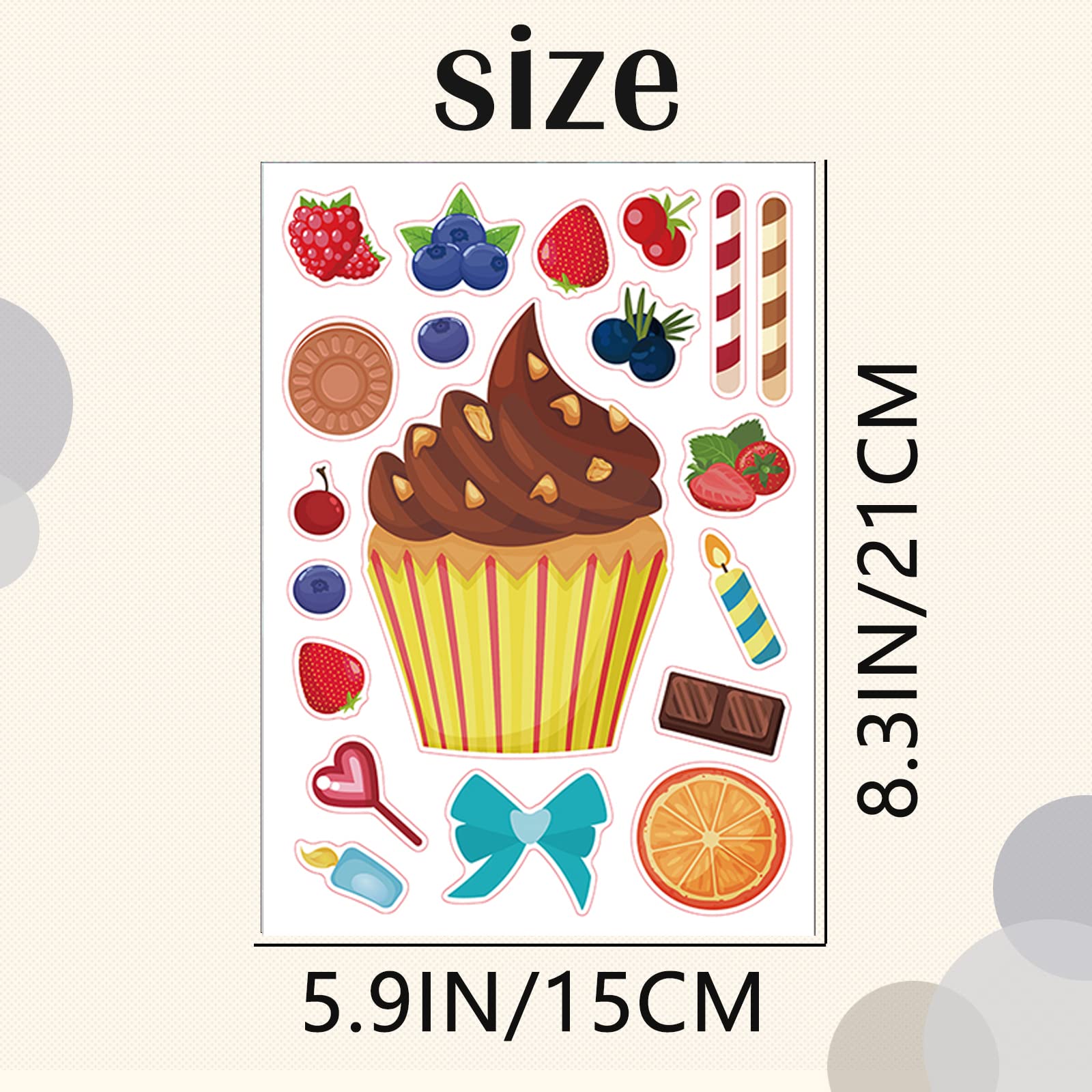 Premium vinyl stickers by DaiUni, non-toxic and waterproof for messy art sessions.