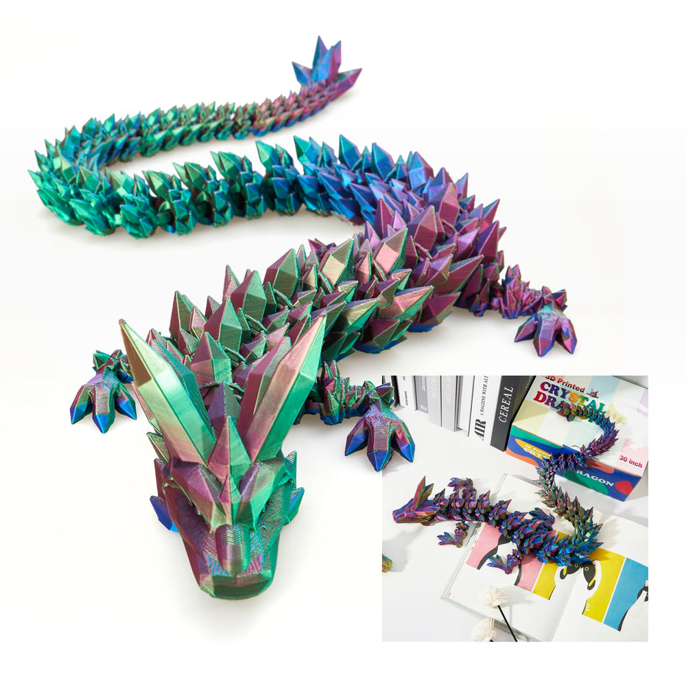Dak Haan 24inch dragon figure in a dynamic pose for display and collection