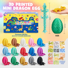 Dak Haan colorful dragon egg collection enhances display and imagination.