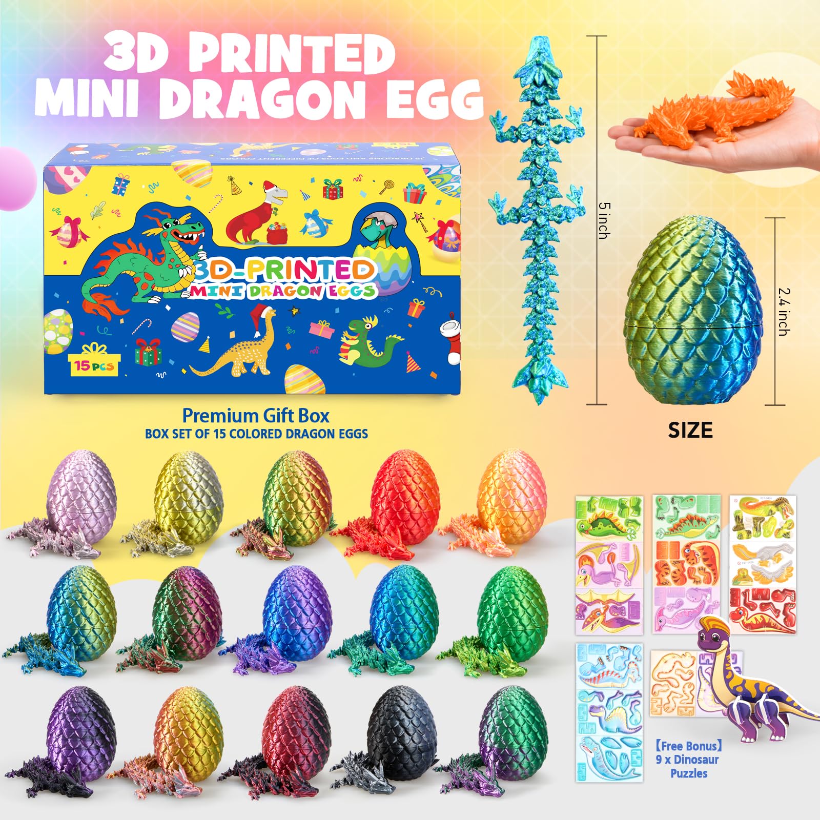 Dak Haan dino egg inspiration set for fantasy fans and collectors
