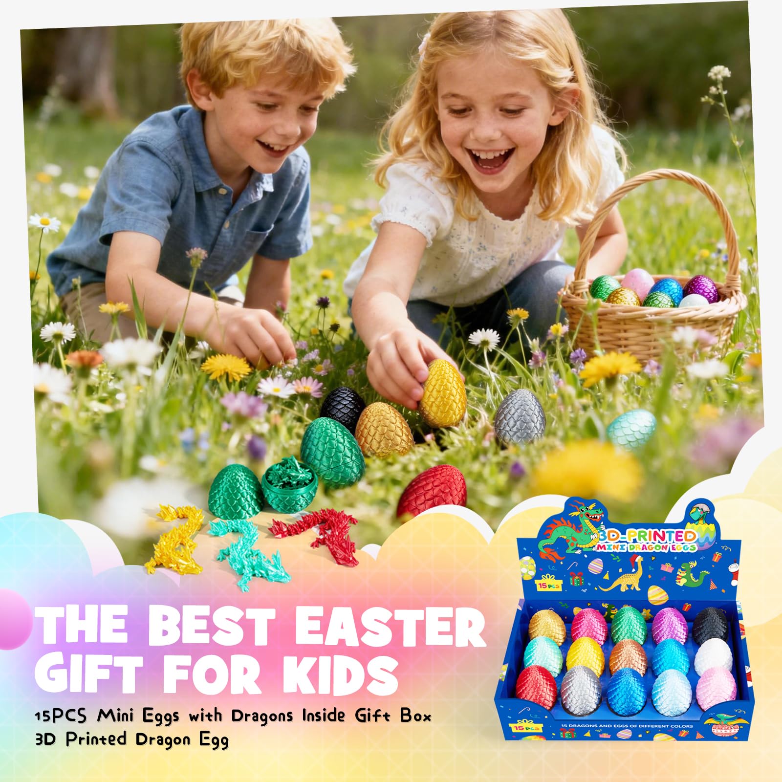 Dak Haan dragon egg display stand highlights your eggs in a stylish display.