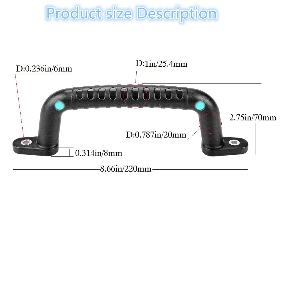 Dakzhou safety handle attached to climbing frame with durable construction