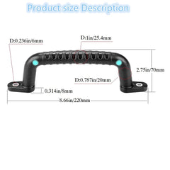 Dakzhou safety handle attached to climbing frame with durable construction