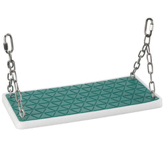Dakzhou swing seat with non-slip cushion for comfortable outdoor play.