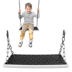 Dakzhou swing seat with non-slip cushion for safer backyard play