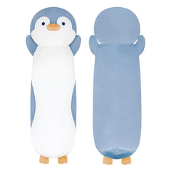 Dalmao penguin pillow 36-inch long for cozy lounging.