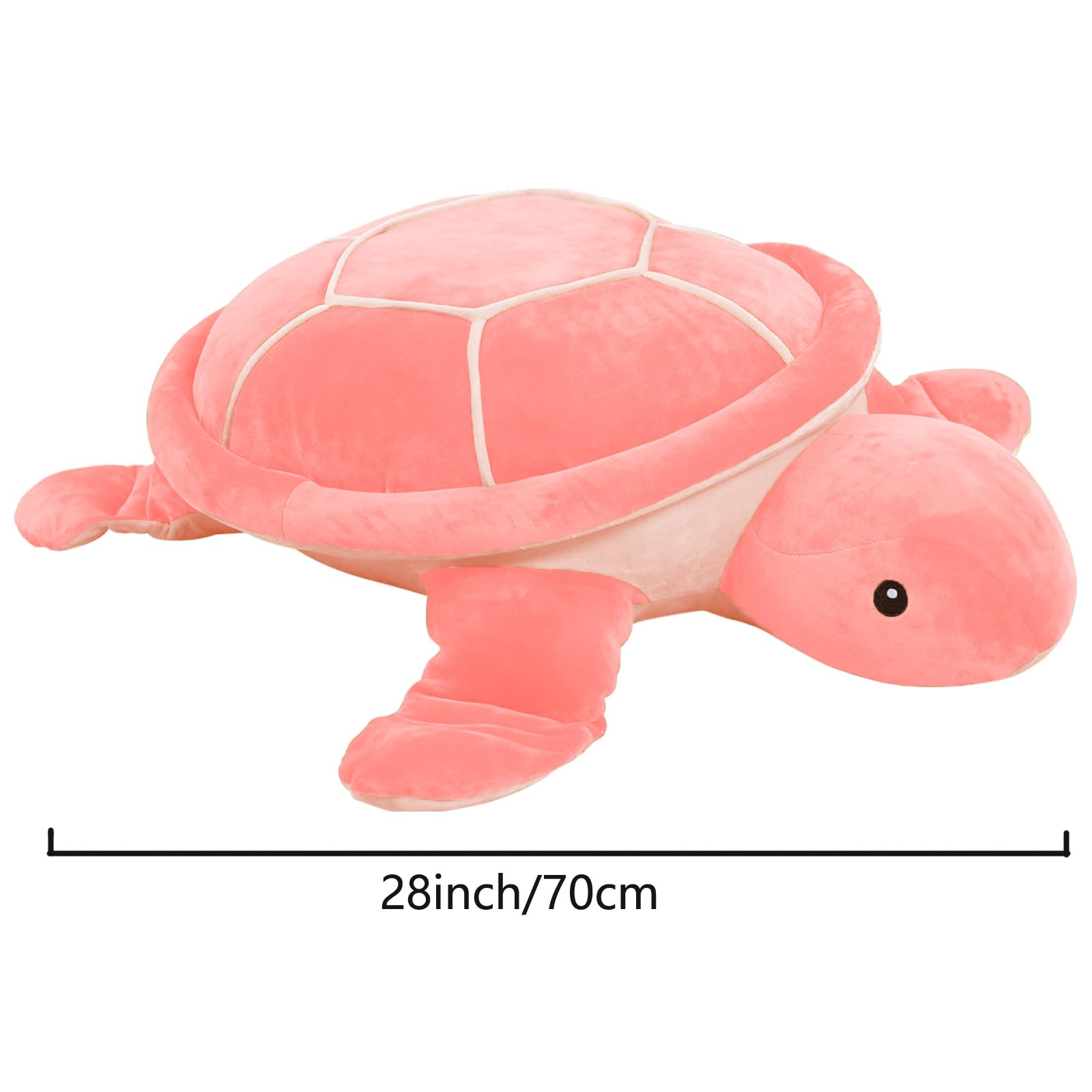 Dalmao pink turtle plush makes a heartwarming gift idea.