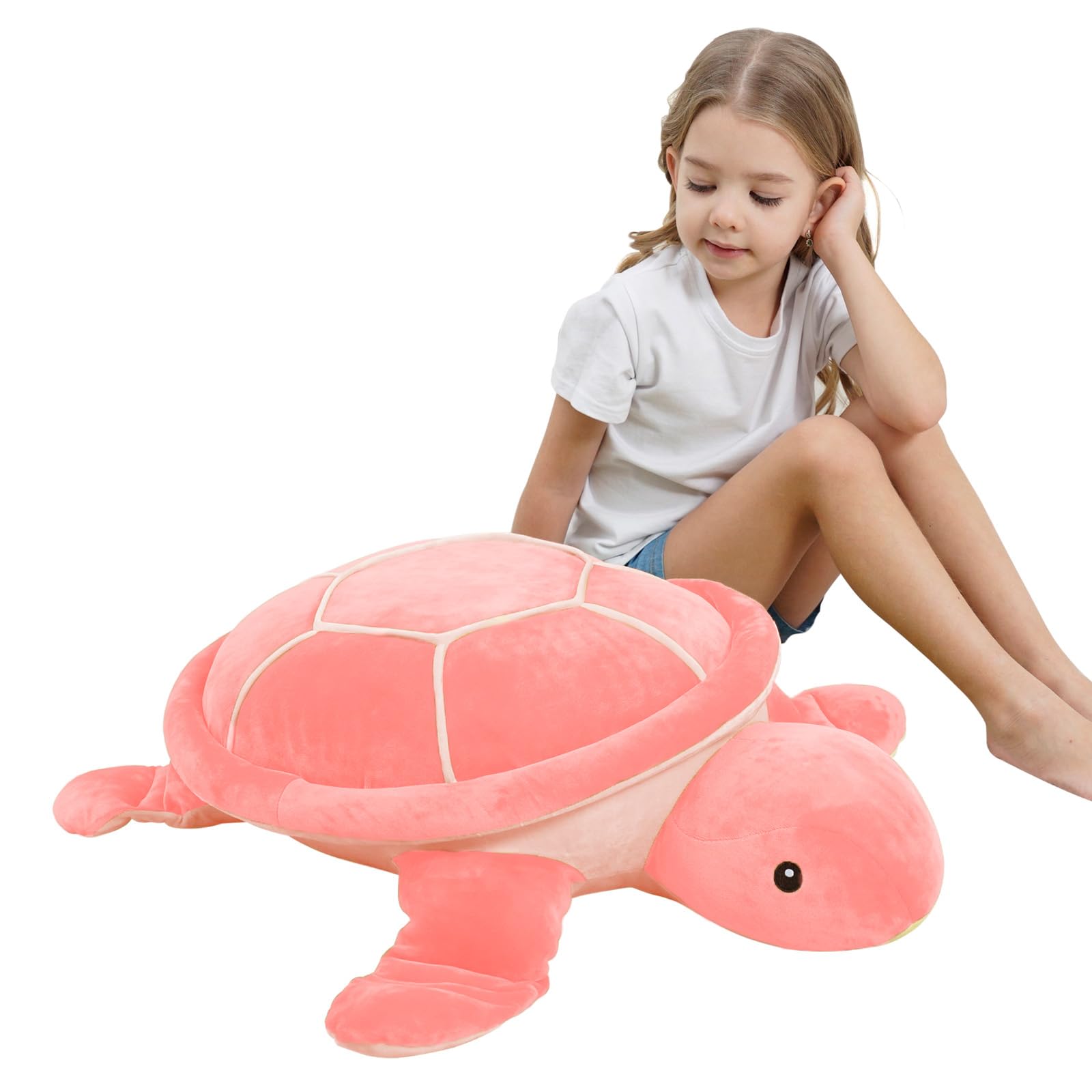 Dalmao turtle plush designed for child-friendly use and gentle play.