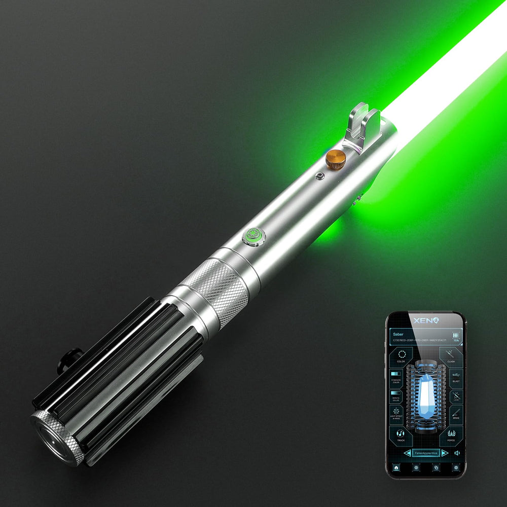 DAMIENSABER RGB V3 hilt with premium aluminum design for durable dueling