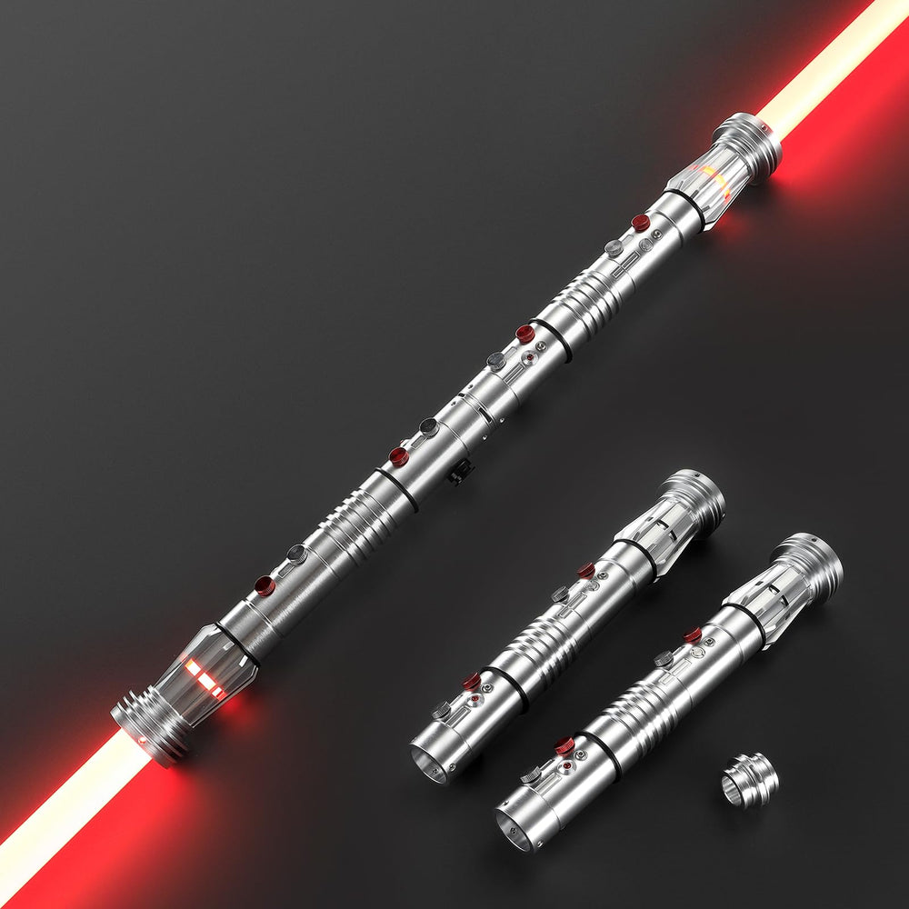 DAMIENSABER RGB30 double-blade hilt for immersive dueling.