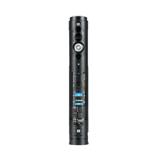 DAMIENSABER Xenopixel 3.0 inner core with secure battery shield for reliable power during duels.