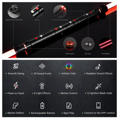 DAMIENSABER Xenopixel V3 infinite color blade for vibrant displays