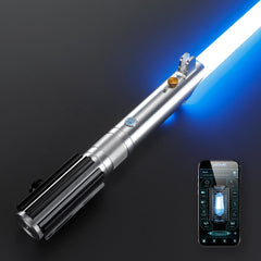 DAMIENSABER Xenopixel V3 motion-control hilt for immersive dueling.